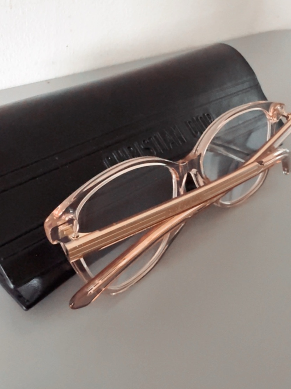 Dior light pink Eyeglasses with Branded Case & cloth - Picture 14 of 14
